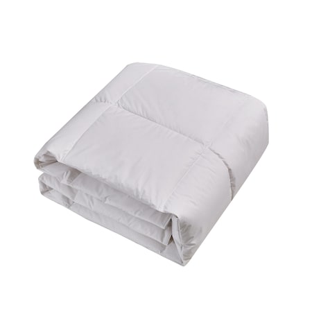 Blue Ridge Cotton-Rich Feather Down Comforter, Year Round Warmth, Twin CN008204